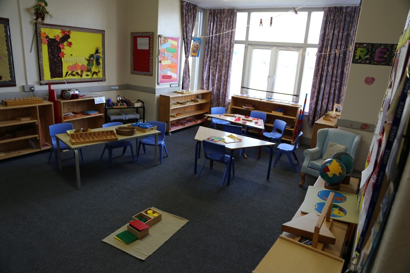 Butterfly classroom at Little Elms Nursery